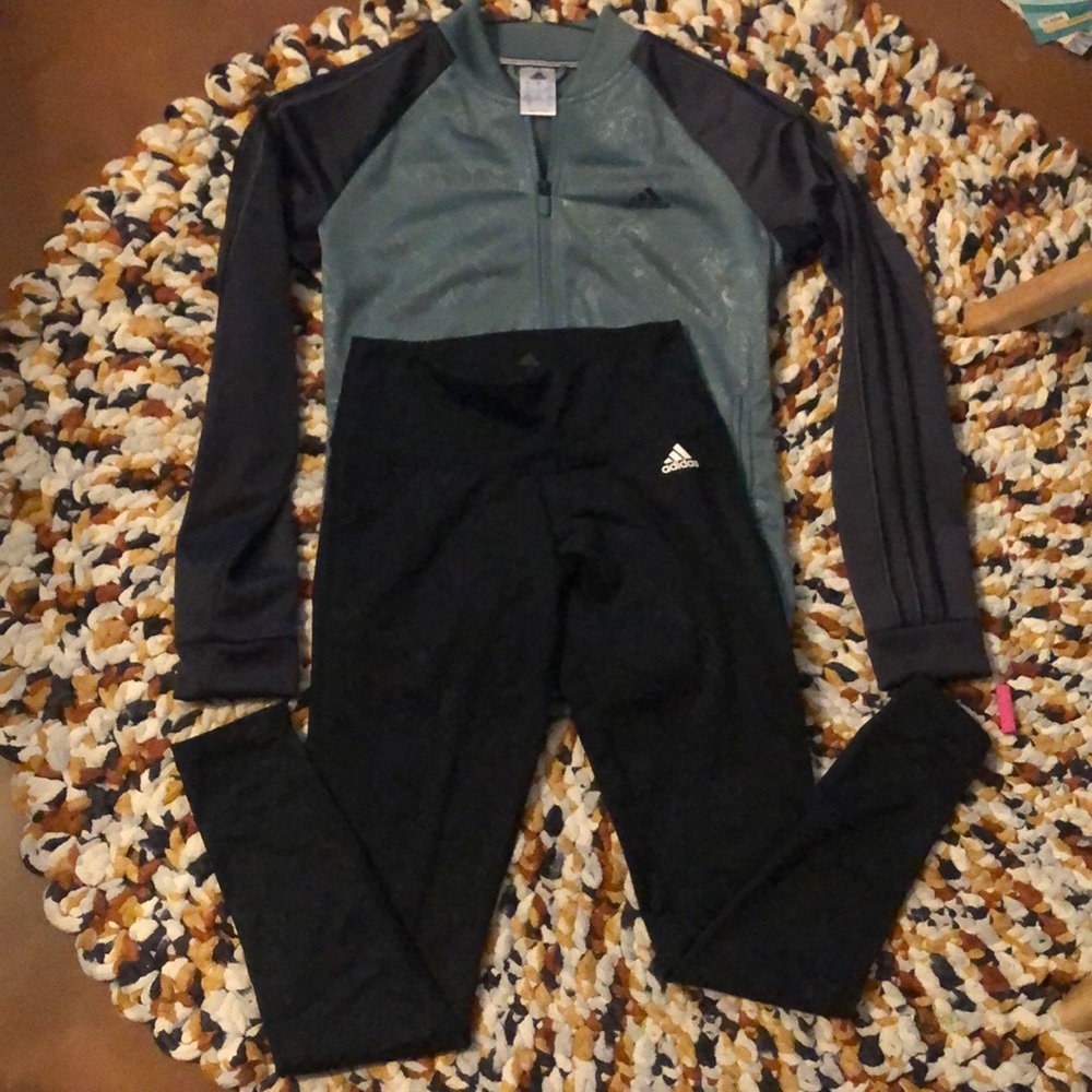 Set of Adidas jacket and pant